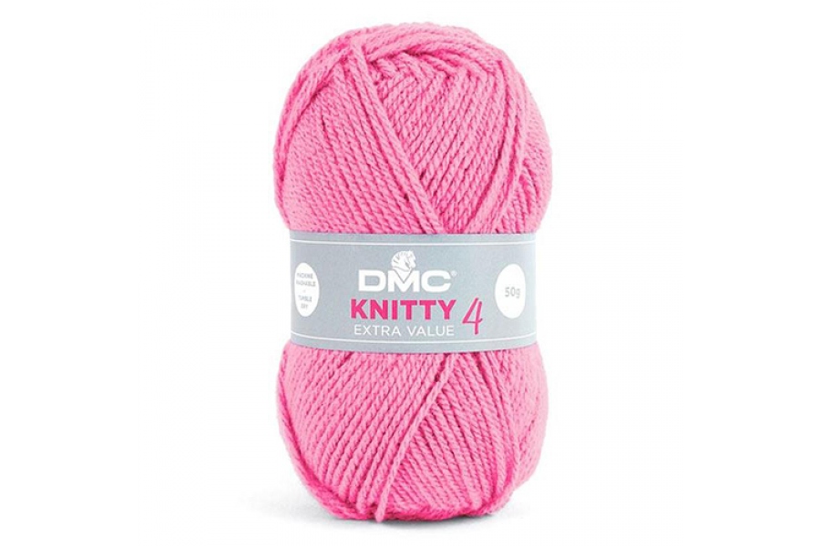 Пряжа DMC Knitty 4 № 992 (розовый)