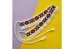 Бісерна силянка "Барвінок" С002