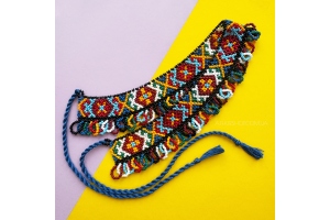 Набір для бісероплетення силянки "Квіткова галявина" СН001