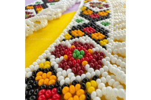 Бісерна силянка "Квітковий спадок" С003