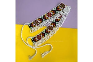 Бісерна силянка "Квітковий спадок" С003