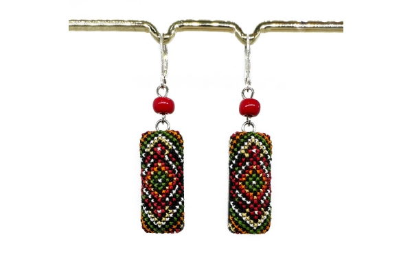 Набір для вишивання сережок "Камізелька" MES078