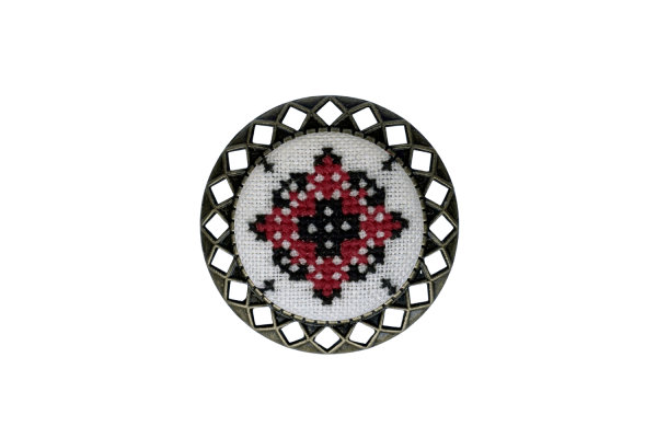 Набір для вишивання брошки із закодованим ім'ям "Софія" MES133