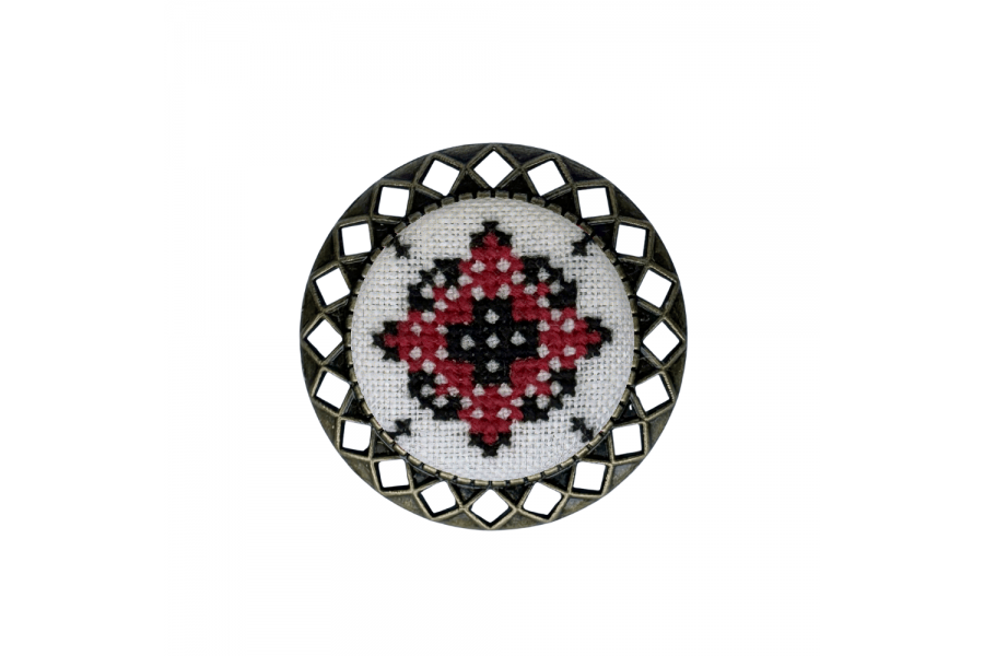 Набір для вишивання брошки із закодованим ім'ям "Софія" MES133