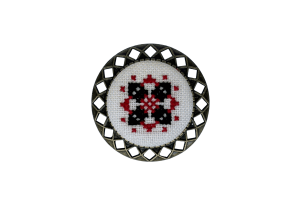 Набір для вишивання брошки із закодованим ім'ям "Ольга" MES134