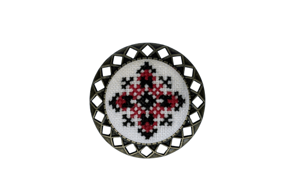 Набір для вишивання брошки із закодованим ім'ям "Тетяна" MES135