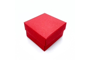 Коробочка для пакування, 5*5*3 см, червона
