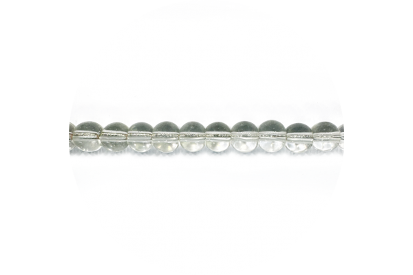 Круглі скляні намистини, прозорі, 5 мм, Crystal Art 11003/001C