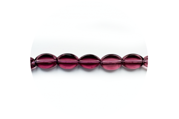 Овальні скляні намистини, бордові, 9х6 мм, Crystal Art, 12026/008C