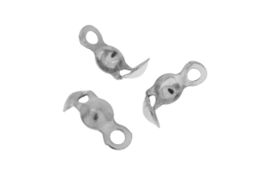 Каллоти 8х4 мм, колір темне срібло