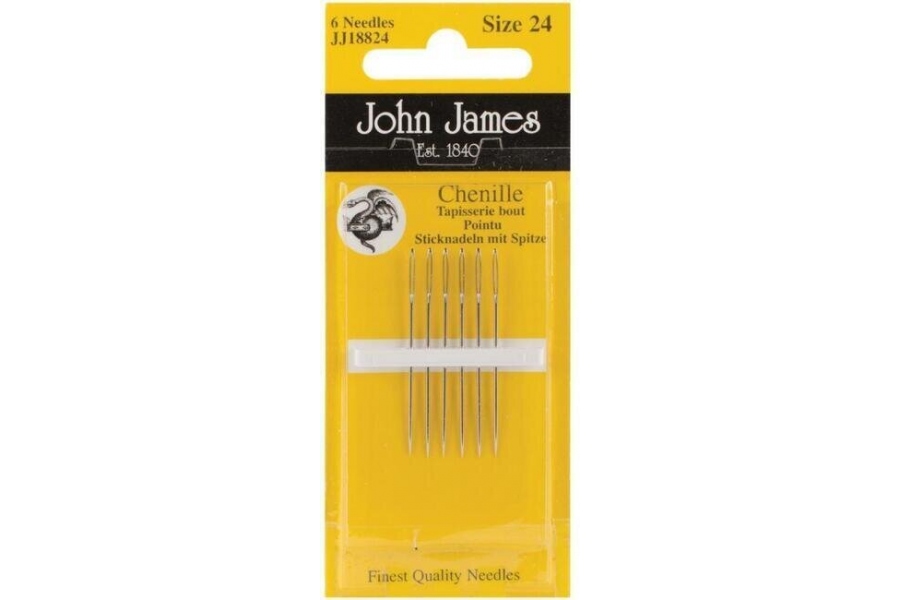 Набір гобеленових голок для вишивання №24 John James Chenille (JJ18824)