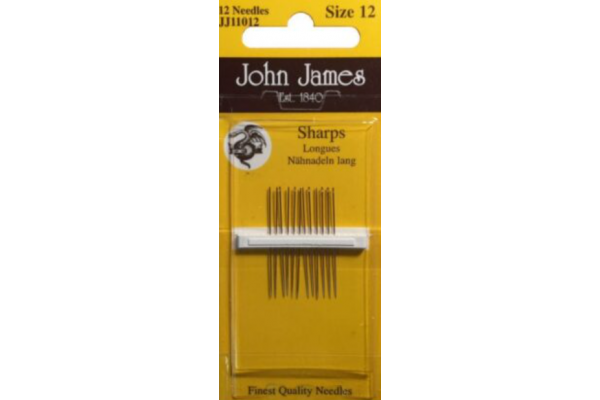 Набір голок для вишивання №12 John James Sharp (JJ11012)