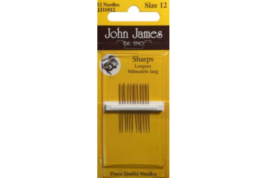 Набір голок для вишивання №12 John James Sharp (JJ11012)