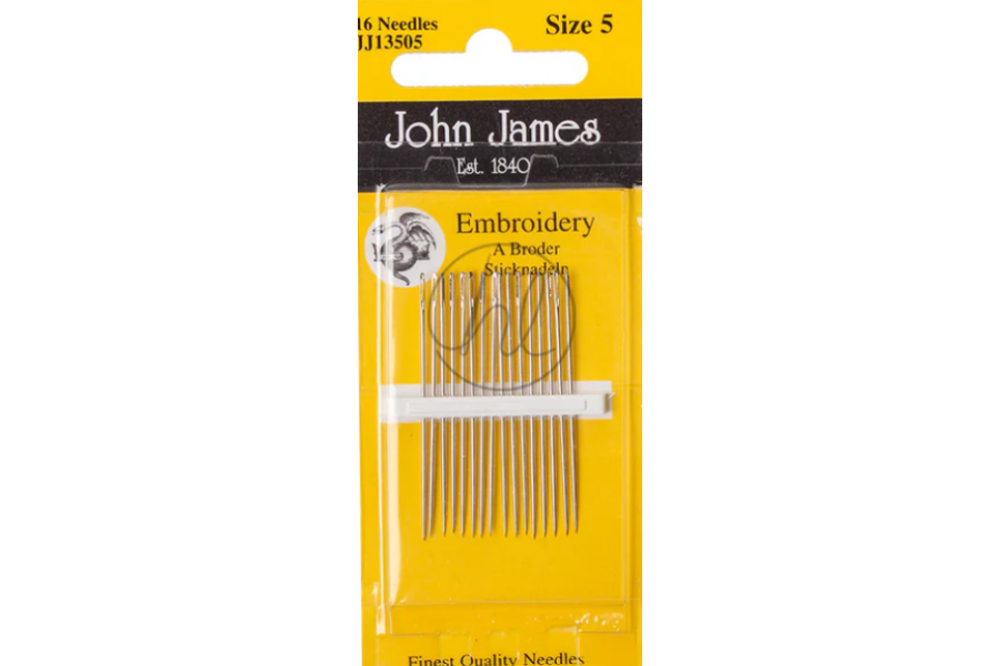 Набір гобеленових голок для вишивання №5 John James Embroidery (JJ13505)