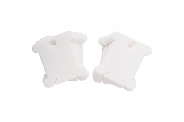 Пластикові бобінки для муліне, 4*3 см, 1 шт