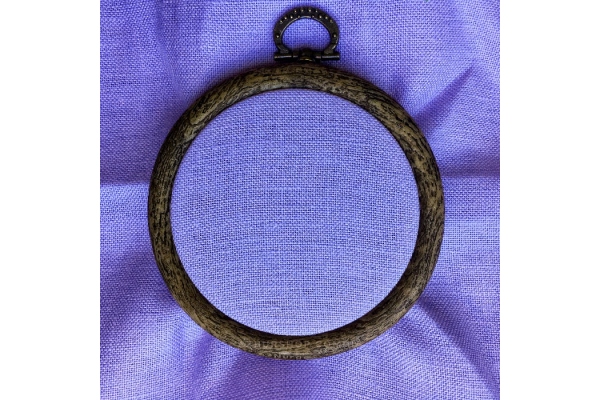 Тканина рівномірна для вишивання Edinburgt-Aida Zweigart 15х16 см, 36 каунт, лавандовий (3217/5120), (канва для мікровишивки)