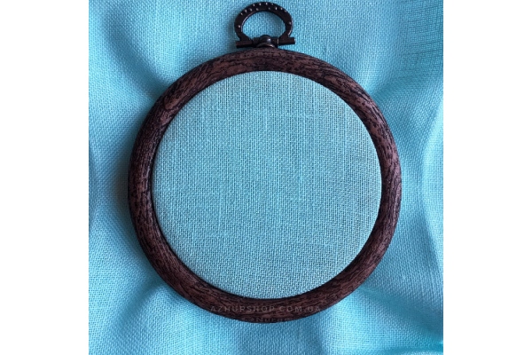 Тканина рівномірна для вишивання Edinburgt-Aida Zweigart 13х13 см, 36 каунт, лазур (3217/5146), (канва для мікровишивки)