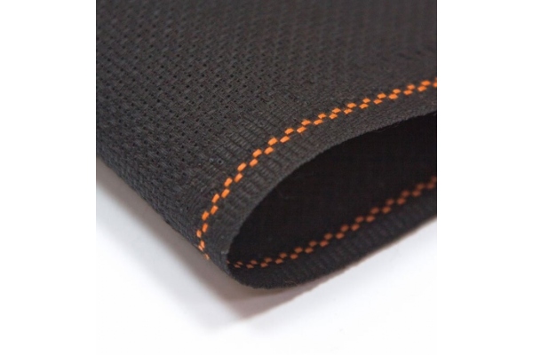 Тканина для вишивання Aida Zweigart, 16 каунт, 3426/720, 37.5х44.5 см, чорна