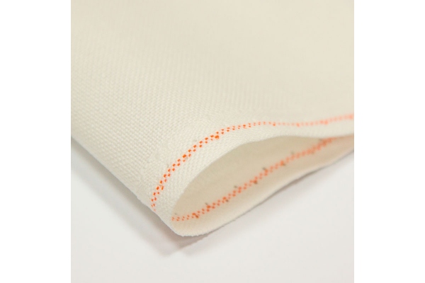 Тканина рівномірна для вишивання Murano Lugana Zweigart 34*46 см 32 каунт, молочна (3984/101), (канва для мікровишивки)