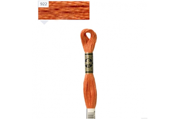 Муліне DMC арт.117 № 922, 100% бавовна