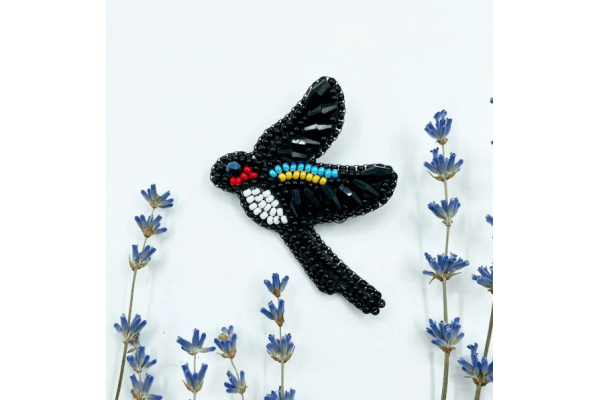 Набір для вишивки брошки "Ластівка" 212