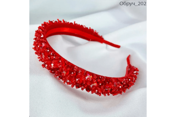 Набір для створення обруча вишитого намистинами 202
