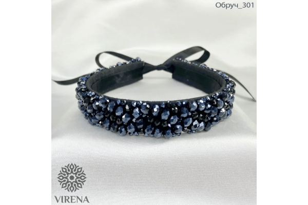 Набір для створення обруча вишитого намистинами 301