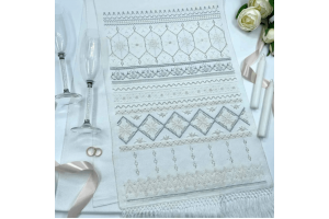 Набір для вишивання нитками весільного рушника VRM_001_R