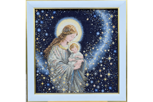 Набір для вишивання нитками М-0304 "Материнське благословення" 31х31 см