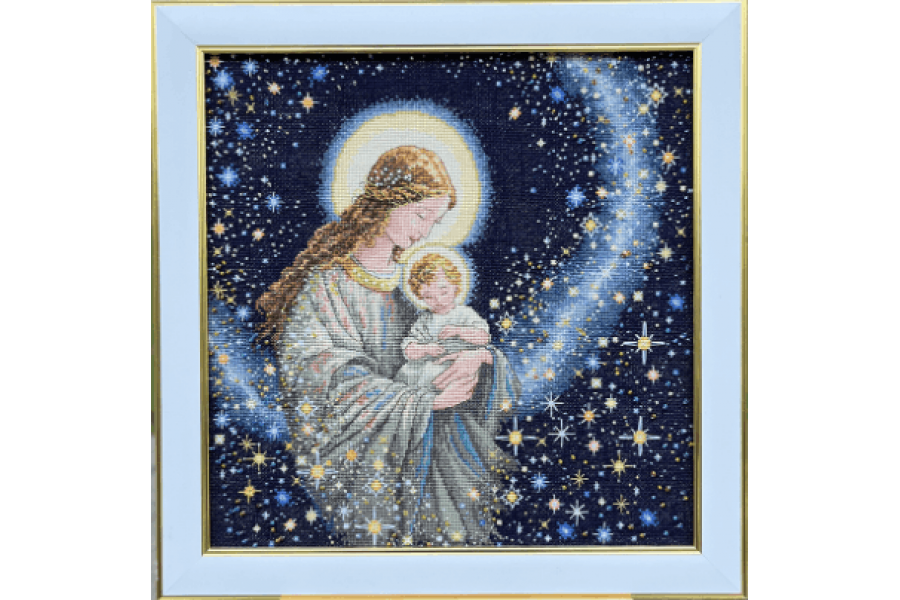 Набір для вишивання нитками М-0304 "Материнське благословення" 31х31 см