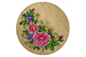 Набір для створення органайзера з вишитою кришкою «Букет з троянд» FLZB-246