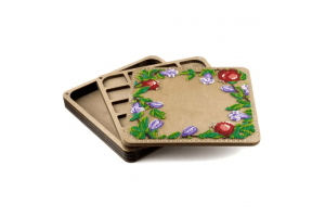 Набір для створення органайзера з вишитою кришкою «Весняна галявина» FLZB-248