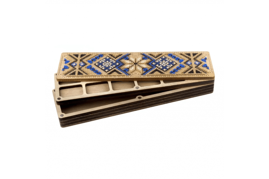 Набір для створення органайзера з вишитою кришкою «Етнічна гармонія» FLZB-254