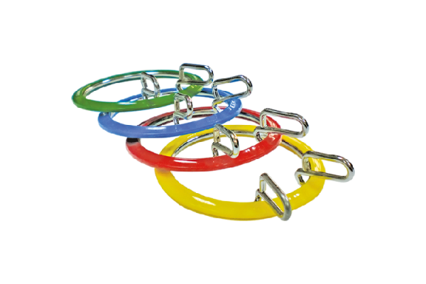 Самозап'ялюючі (пружинні) п'яльця NURGE, 58 мм (для мікровишивки), жовті