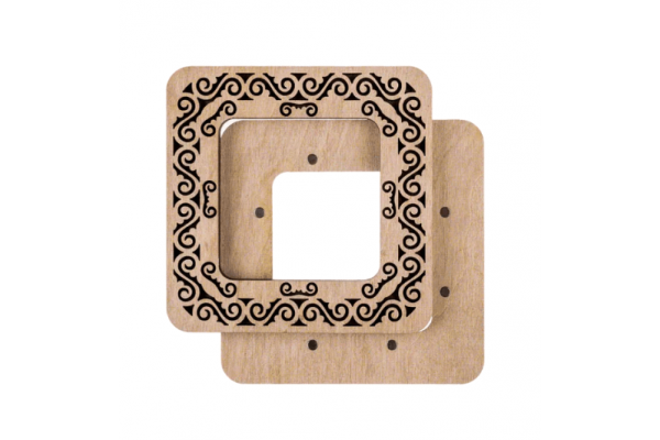 Квадратні магнітні п'яльця-рамка для вишивання FLMP-003 (6*6см)