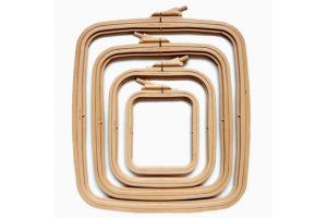 Квадратні п'яльця NURGE, 95х110 мм, 170-11