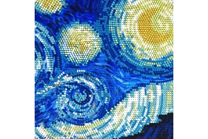 Схема для вишивки бісером "Зоряна ніч" Ван Гог