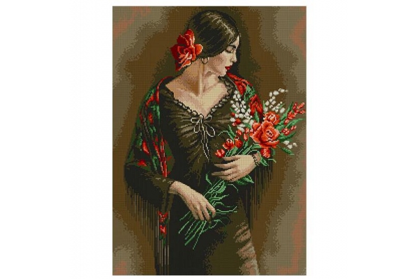 Схема для вишивки бісером "Консуело" БА2-186