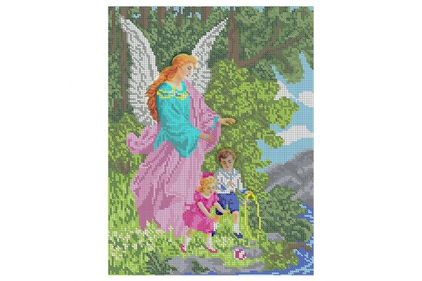 Схема для вишивки бісером "Янгол-охоронець" БА3-056