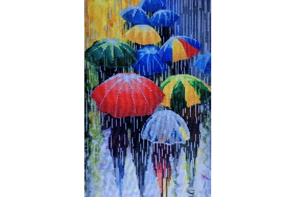Схема для вишивки бісером "Парасольки"