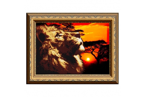 Схема для вишивки бісером "Цар Савани" VKA3003 