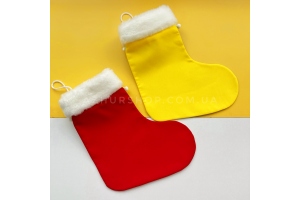 Заготовка для вишивки бісером Різдвяного чобітка для подарунків ЧН_010 "Співаки"