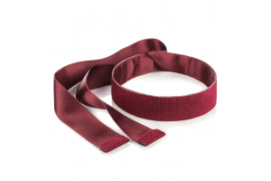 Заготовка для вишивки зі штучної шкіри «Чокер» (3х30 см) FLBE(BB)-086 Червоний