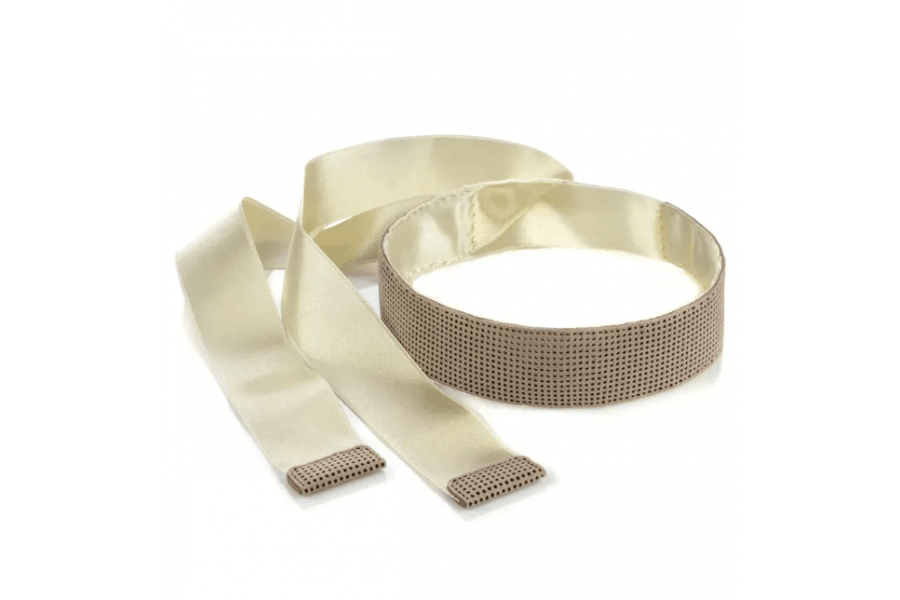 Заготовка для вишивки зі штучної шкіри «Чокер» (3х30 см) FLBE(BB)-087 Бежевий