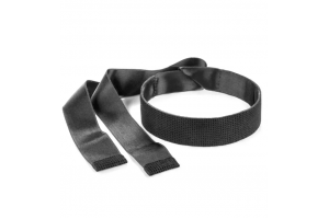 Заготовка для вишивки зі штучної шкіри «Чокер» (3х30 см) FLBE(BB)-088 Чорний