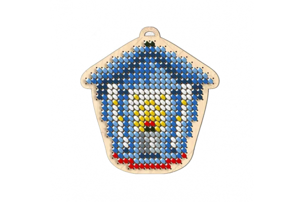 Заготовка для вишивки ялинкової іграшки "Ліхтар" ІДН_міні_012