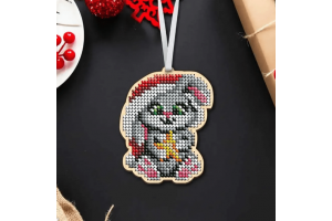 Заготовка для вишивки ялинкової іграшки "Зайченя" ІДН_102