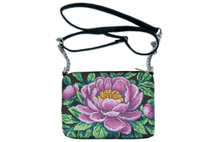 Заготовка сумки для вишивки бісером "Півонія" САБ_9018