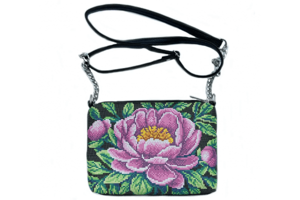 Заготовка сумки для вишивки бісером "Півонія" САБ_9018