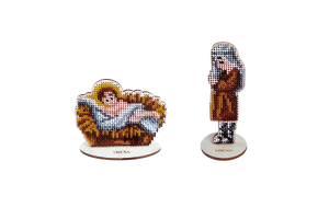 Набір заготовок для вишивки бісером "Різдво Христове" Вертеп_100